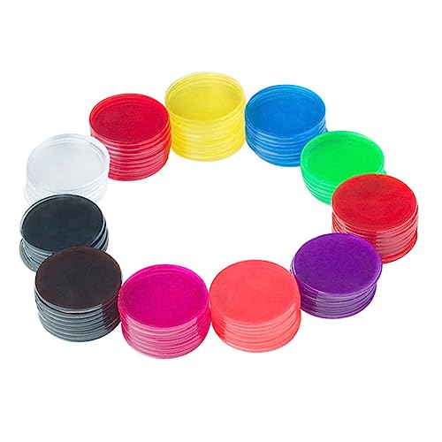 Warmhm 1 Packung Transparente Bingo Zählchips Farbige Spielchips für Bingo Spiele Langlebig und Praktisch für Lernressourcen und Unterhaltungszwecke Warmhm 1 Packung Transparente Bingo Zählchips Farbige Spielchips für Bingo Spiele Langlebig und Praktisch für Lernressourcen und Unterhaltungszwecke von Warmhm