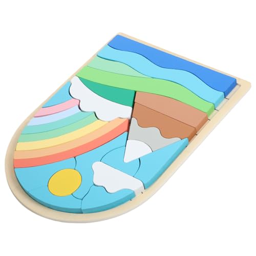 Warmhm 1 Satz 3D -Puzzle -bausteine Kleinkinder Zum Sortieren Von Farben Lernspielzeug Für Die Frühe Bildung Vorschulspielzeug Frühpädagogisches Kinderpuzzle Hölzern Warmhm 1 Satz 3D -Puzzle -bausteine Kleinkinder Zum Sortieren Von Farben Lernspielzeug Für Die Frühe Bildung Vorschulspielzeug Frühpädagogisches Kinderpuzzle Hölzern von Warmhm