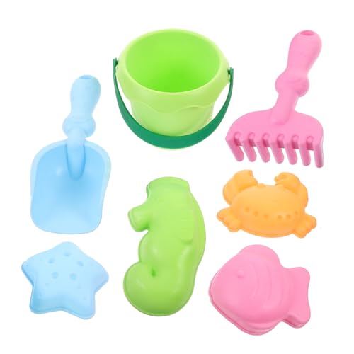 Warmhm 1 Satz 7 Stück Strandspielzeug sandspielzeug Beach Toys for Sand Toys for Strand Sandeimer Kind sandspielzeug sandformen aus Sandform Sandeimer Warmhm 1 Satz 7 Stück Strandspielzeug sandspielzeug Beach Toys for Sand Toys for Strand Sandeimer Kind sandspielzeug sandformen aus Sandform Sandeimer von Warmhm