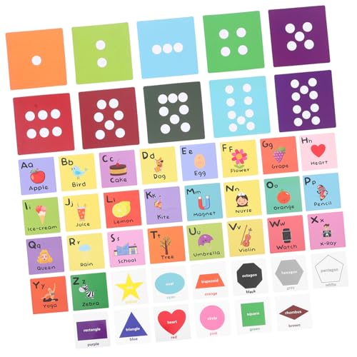 Warmhm 1 Satz Alphabet Lernkarten für Kognitive Spiele Formen Pädagogisches für Frühe Bildung und Eltern Interaktion Hautfreundlich und Unterhaltsam Warmhm 1 Satz Alphabet Lernkarten für Kognitive Spiele Formen Pädagogisches für Frühe Bildung und Eltern Interaktion Hautfreundlich und Unterhaltsam von Warmhm
