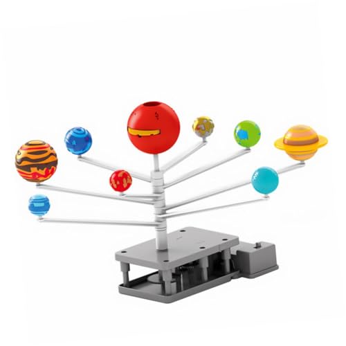 Warmhm Kids Astronomisches Wissenschafts-Experiment DIY Planetarisches Modell Handbemalt Sicheres Kunststoffmaterial Einfach Zusammenzubauen Für Jungen Und Mädchen Ab Jahren von Warmhm