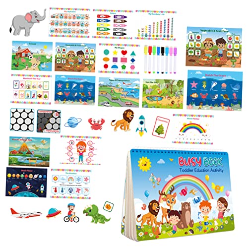 Warmhm 1 Satz Aufkleberbuch Wiederverwendbares Stickerbuch für Kreative Lernspiele Pädagogisches für Jahren für Vorschule und Kindergarten Fördert Vorstellungskraft und Feinmotorik Warmhm 1 Satz Aufkleberbuch Wiederverwendbares Stickerbuch für Kreative Lernspiele Pädagogisches für Jahren für Vorschule und Kindergarten Fördert Vorstellungskraft und Feinmotorik von Warmhm