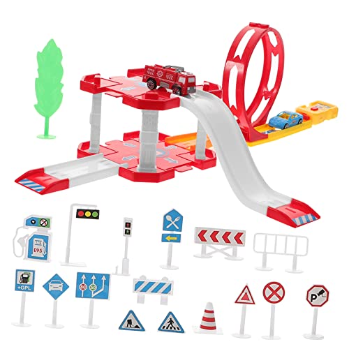 Warmhm 1 Satz Auto-Track- Autospielzeug Kognitive Bildungspositionen Schienenauto- Schienenspielzeug Für Verfolgen Plastik Warmhm 1 Satz Auto-Track- Autospielzeug Kognitive Bildungspositionen Schienenauto- Schienenspielzeug Für Verfolgen Plastik von Warmhm
