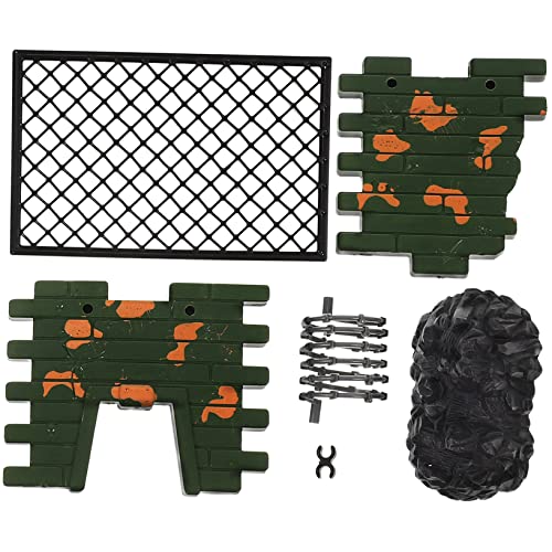 Warmhm 1 Satz Barricade Spielset Kriegszubehör für DIY Szenen Plastikmodelle Spielzeugsoldaten und Landschaftselemente für Kreative Spiele und Partys Warmhm 1 Satz Barricade Spielset Kriegszubehör für DIY Szenen Plastikmodelle Spielzeugsoldaten und Landschaftselemente für Kreative Spiele und Partys von Warmhm