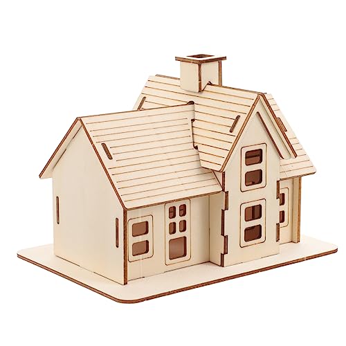 Warmhm 1 Satz Blockhausmodell Unser Vintage Puppenhaus Denkrätsel Für Erwachsene Konstruktion Lustig Auto Bausatz Baum Bauen Puzzle-kleber Miniatur DREI Bausätze Häuser Gebäude Holz Warmhm 1 Satz Blockhausmodell Unser Vintage Puppenhaus Denkrätsel Für Erwachsene Konstruktion Lustig Auto Bausatz Baum Bauen Puzzle-kleber Miniatur DREI Bausätze Häuser Gebäude Holz von Warmhm