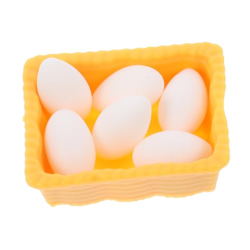 Warmhm 1 Satz Box -Eiermodell Mini Bastelkorb Mini Eierkorb Mini Körbe Mini-Hausbedarf Miniatur-Ei-Modelle wohnaccessoires wichtelfiguren deko Mikroszenenkörbe Mini-Hauskörbe Harz Weiß Warmhm 1 Satz Box -Eiermodell Mini Bastelkorb Mini Eierkorb Mini Körbe Mini-Hausbedarf Miniatur-Ei-Modelle wohnaccessoires wichtelfiguren deko Mikroszenenkörbe Mini-Hauskörbe Harz Weiß von Warmhm