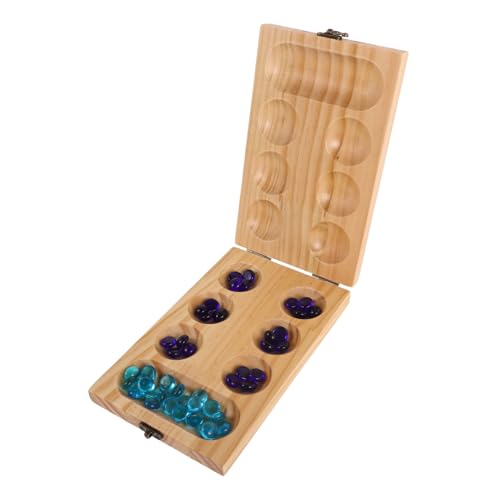 Warmhm 1 Satz Brettspiele Aus Holz Mancala-brettspiel Für Erwachsene Mancala-Spiel Für Camping-Spiele Abalone-Spiel Murmelspiel Brettspieltisch Mancala-perlen Kiefernholz Warmhm 1 Satz Brettspiele Aus Holz Mancala-brettspiel Für Erwachsene Mancala-Spiel Für Camping-Spiele Abalone-Spiel Murmelspiel Brettspieltisch Mancala-perlen Kiefernholz von Warmhm