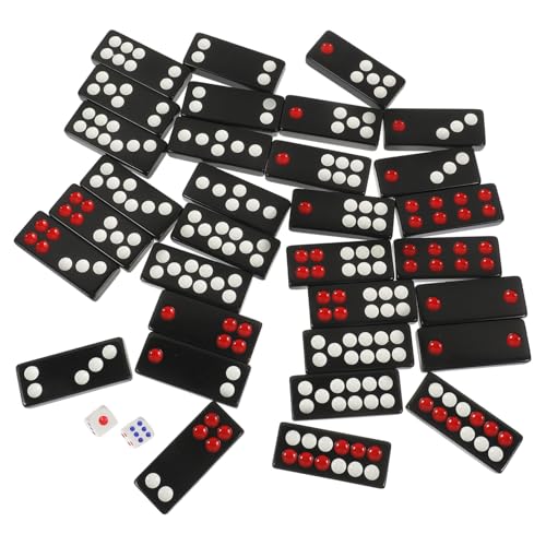 Warmhm 1 Satz Chinesisches Traditionelles Paigow Spielset Unterhaltsames Brettspiel für Reisen und Partys Hochwertige Domino Fliesen für Familienspielabende und Freizeitunterhaltung Warmhm 1 Satz Chinesisches Traditionelles Paigow Spielset Unterhaltsames Brettspiel für Reisen und Partys Hochwertige Domino Fliesen für Familienspielabende und Freizeitunterhaltung von Warmhm