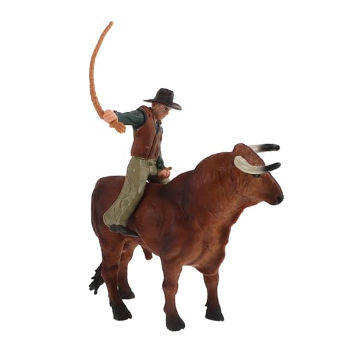Warmhm 1 Satz Cowboy-Bullen-Modell Spielzeugbulle Reiten Viehfigur Kuhfiguren Wohnkultur Cowboy-kuchendeckel Cowboy-actionfigur Cowboy- Viehspielzeug Harz Warmhm 1 Satz Cowboy-Bullen-Modell Spielzeugbulle Reiten Viehfigur Kuhfiguren Wohnkultur Cowboy-kuchendeckel Cowboy-actionfigur Cowboy- Viehspielzeug Harz von Warmhm