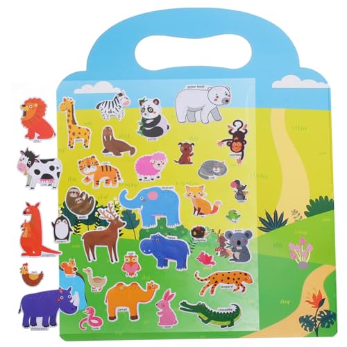 Warmhm 1 Satz DIY Stickerbuch für Wiederverwendbares Aufkleberbuch mit Lustigen Motiven für Kreative Spiele und Bildung Fördert die Vorstellungskraft von Jungen für Einsatz Hause Warmhm 1 Satz DIY Stickerbuch für Wiederverwendbares Aufkleberbuch mit Lustigen Motiven für Kreative Spiele und Bildung Fördert die Vorstellungskraft von Jungen für Einsatz Hause von Warmhm