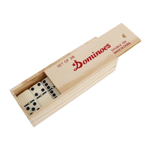 Warmhm 1 Satz Dominotisch familienspiel holzbox holzspielzeug Gesellschaftsspiel kinderspiel Mini Dominosteine Domino-Spiel Domino-Halter Dominosteine für Warmhm 1 Satz Dominotisch familienspiel holzbox holzspielzeug Gesellschaftsspiel kinderspiel Mini Dominosteine Domino-Spiel Domino-Halter Dominosteine für von Warmhm