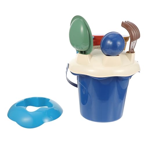 Warmhm 1 Satz Eiskübel Am Strand Interessantes Strandspielzeug Baggerschaufel Für Sand Sandspielzeug Strand Eimer Kinderspielzeug -Strand- Plastik von Warmhm