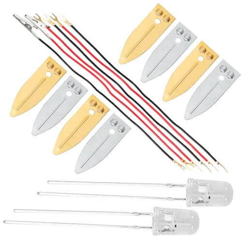 Warmhm 1 Satz Experimentier für Fruchtbatterie DIY Kit für Spannende Physik Experimente Fördert Eltern Interaktion für Schule und Zuhause Fördert und Gemeinsames Lernen von Warmhm
