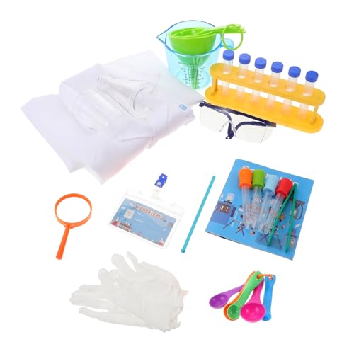 Warmhm 1 Satz Experimentierset Labor Wissenschaftliche Experimente Für Bausatz Forscher Vulkan-Set Für Lehrreich Schaltung Machen Plastik Zufällige Farbe von Warmhm