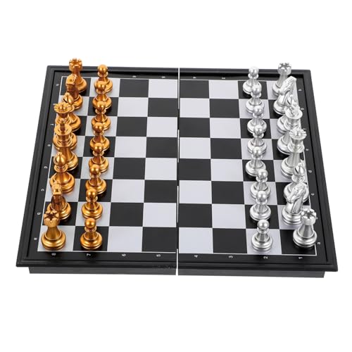 Warmhm 1 Satz Faltbares Magnetisches Schachspiel für Reisen Kompaktes Schachbrett für Erwachsene Fördert Gedächtnis und Kreativität Unterwegs Hause Warmhm 1 Satz Faltbares Magnetisches Schachspiel für Reisen Kompaktes Schachbrett für Erwachsene Fördert Gedächtnis und Kreativität Unterwegs Hause von Warmhm