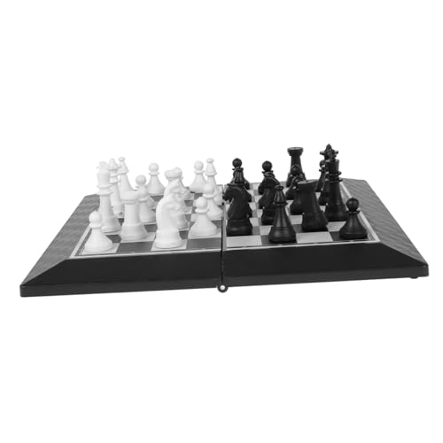 Warmhm 1 Satz Faltbares Schachbrett Kinderschach Dame Brettspiel Reisespiele Für Erwachsene Internationales Schachbrett Chinesische Dame Taschenschach Schach Schachbretter Pp von Warmhm