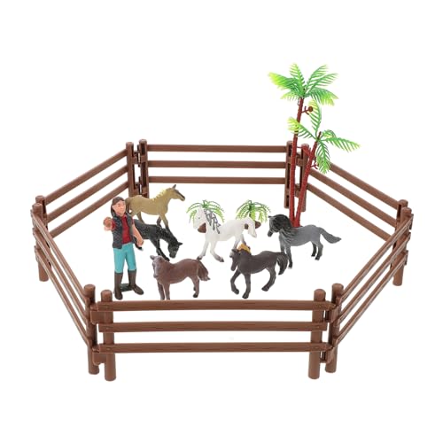 Warmhm 1 Satz Fantasievoller Spielpferdestall Bauernhof Detailliertes Pferdestallspielzeug Kleiner Pferdestall Mini-Landschaftsgestüt Modellpferdestall Plastik Warmhm 1 Satz Fantasievoller Spielpferdestall Bauernhof Detailliertes Pferdestallspielzeug Kleiner Pferdestall Mini-Landschaftsgestüt Modellpferdestall Plastik von Warmhm