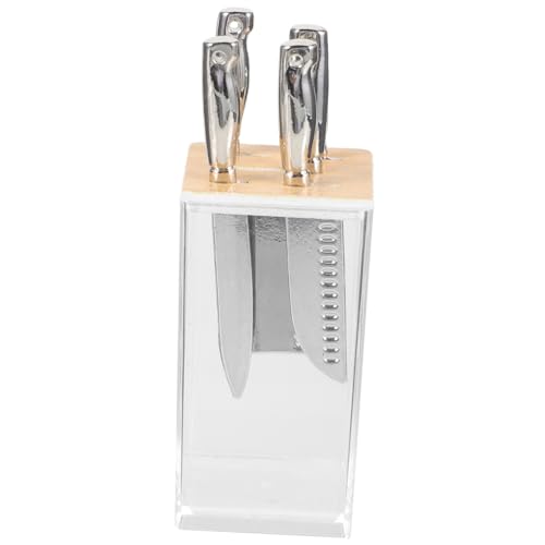 Warmhm 1 Satz Figuren Puppe winzig Miniaturküche Gadgets Miniaturornament Küchenutensilien-Requisite Küchenminiaturen Mini-Küchenutensilien Miniatur-Dinge Legierung von Warmhm