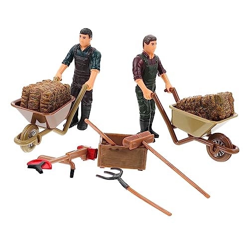 Warmhm 1 Satz Figuren und Landwirtschaftliche Teiliges für Kreative Farmdekoration und DIY von Warmhm