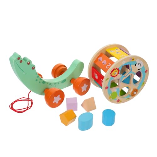 Warmhm 1 Satz Formpaarungstraktor Montessori-Formsortierer Holzspielzeug für sortieren formsortierer Lernen Sortierer für Holzformen Warmhm 1 Satz Formpaarungstraktor Montessori-Formsortierer Holzspielzeug für sortieren formsortierer Lernen Sortierer für Holzformen von Warmhm