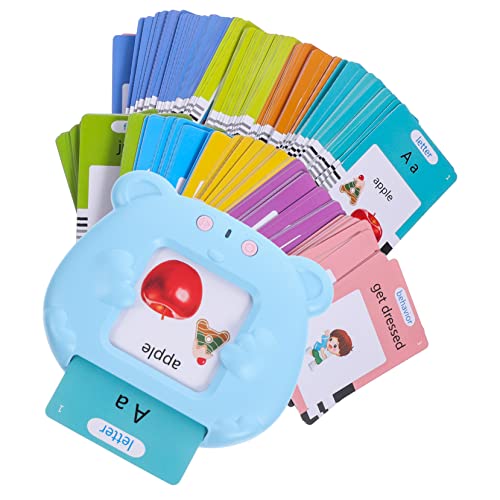 Warmhm 1 Satz Frühe Sprachförderung Lernspielzeug für Interaktive Audio Lernmaschine mit Karten Englisch Lernhilfe für Vorschulkinder Kognitive Fähigkeiten Fördern Warmhm 1 Satz Frühe Sprachförderung Lernspielzeug für Interaktive Audio Lernmaschine mit Karten Englisch Lernhilfe für Vorschulkinder Kognitive Fähigkeiten Fördern von Warmhm