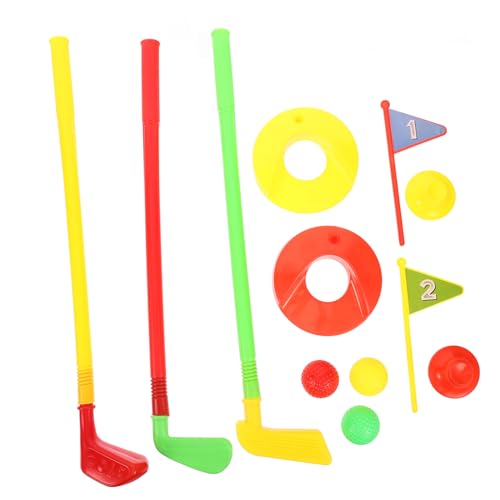 Warmhm Outdoor Golf Spielzeug Für Kleinkinder Junge Mädchen - Golfset Mit Plastik - Golfschlägern Und Outdoor-Spielzeug Für Indoor von Warmhm
