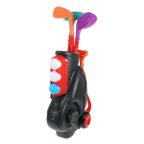 Warmhm 1 Satz Golfspielzeug Kind Putten Golfclubs im Freien Sportspielzeug -Golfschläger Golf Clubs Golfruten Golfbälle Golfschläger aus Kunststoff Abs Schwarz Warmhm 1 Satz Golfspielzeug Kind Putten Golfclubs im Freien Sportspielzeug -Golfschläger Golf Clubs Golfruten Golfbälle Golfschläger aus Kunststoff Abs Schwarz von Warmhm