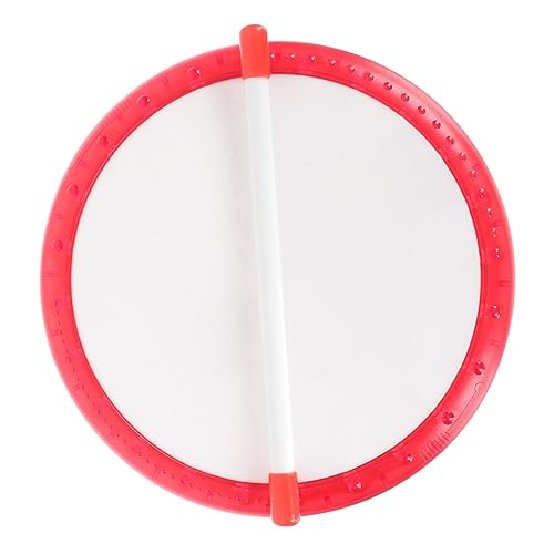 Warmhm 1 Satz Handbeschläge Drum- Handtrommeln für Kinderinstrument Musikinstrument Musikspielzeug für Schlaginstrument Handtrommel mit Trommelstock Plastik rot Warmhm 1 Satz Handbeschläge Drum- Handtrommeln für Kinderinstrument Musikinstrument Musikspielzeug für Schlaginstrument Handtrommel mit Trommelstock Plastik rot von Warmhm