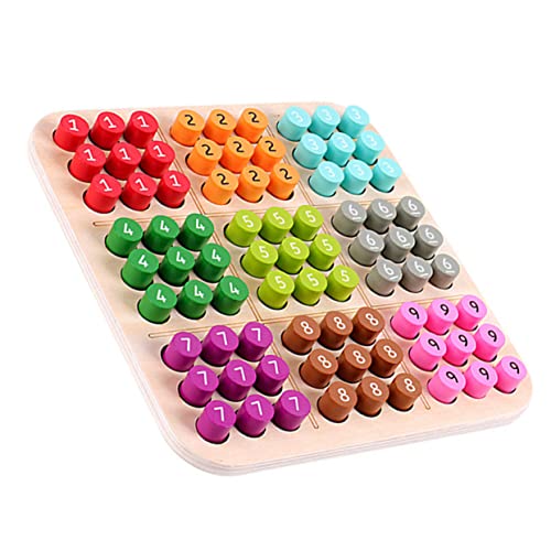 Warmhm 1 Satz Holz Sudoku Zahlenpuzzle für Erwachsene Perfektes Denkspiel Kreativität und Konzentration Tragbares Holzspielzeug für Familie und Freunde Warmhm 1 Satz Holz Sudoku Zahlenpuzzle für Erwachsene Perfektes Denkspiel Kreativität und Konzentration Tragbares Holzspielzeug für Familie und Freunde von Warmhm