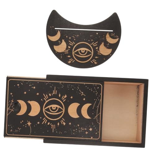 Warmhm 1 Satz Holz Tarot Karten Box mit Aufbewahrungskoffer für Tarotkarten Einzigartiges Accessoire für Wahrsagung und Meditation Platzsparend und Optimaler Schutz Warmhm 1 Satz Holz Tarot Karten Box mit Aufbewahrungskoffer für Tarotkarten Einzigartiges Accessoire für Wahrsagung und Meditation Platzsparend und Optimaler Schutz von Warmhm