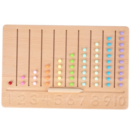 Warmhm 1 Satz Holz Zahlenverfolgungsbrett mit Bunten Lernspielzeug für Kleinkinder Mathematik und Zahlenverständnis Zahlenbrett Stift Warmhm 1 Satz Holz Zahlenverfolgungsbrett mit Bunten Lernspielzeug für Kleinkinder Mathematik und Zahlenverständnis Zahlenbrett Stift von Warmhm