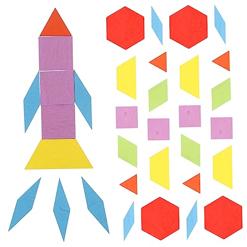 Warmhm 1 Satz Holzpuzzle Set für Teile Geometrische Formen Lustiges Lernspielzeug für Kleinkinder Pädagogisches Hand Augen Koordination und Farberkennung Warmhm 1 Satz Holzpuzzle Set für Teile Geometrische Formen Lustiges Lernspielzeug für Kleinkinder Pädagogisches Hand Augen Koordination und Farberkennung von Warmhm