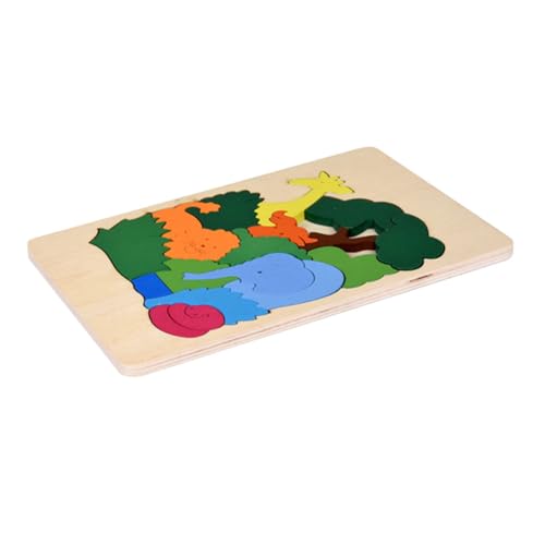 Warmhm 1 Satz Holzpuzzle Tiermotiv für Lagiges Lernspielzeug aus Holz Montessori Puzzle Motorischen Fähigkeiten und Hand Augen Koordination für Jungen und Jahren Warmhm 1 Satz Holzpuzzle Tiermotiv für Lagiges Lernspielzeug aus Holz Montessori Puzzle Motorischen Fähigkeiten und Hand Augen Koordination für Jungen und Jahren von Warmhm
