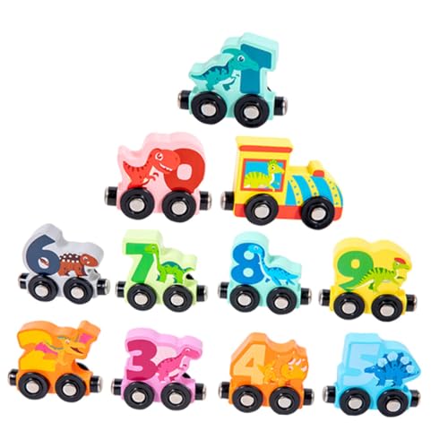 Warmhm 1 Satz Holzspielzeug Zugset für Süßes Lernspielzeug mit Dinosaurier Motiven Fördert Hand Augen Koordination und Kreativität für Geburtstage und Weihnachten Tragbar und Robust Warmhm 1 Satz Holzspielzeug Zugset für Süßes Lernspielzeug mit Dinosaurier Motiven Fördert Hand Augen Koordination und Kreativität für Geburtstage und Weihnachten Tragbar und Robust von Warmhm