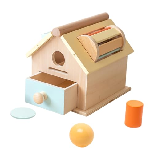 Warmhm 1 Satz Holzspielzeug für Kompaktes Lernspielzeug Ball Wurfspiel für Frühe Bildungsentwicklung für Feinmotorik Hand Augen Koordination und Farberkennung Warmhm 1 Satz Holzspielzeug für Kompaktes Lernspielzeug Ball Wurfspiel für Frühe Bildungsentwicklung für Feinmotorik Hand Augen Koordination und Farberkennung von Warmhm
