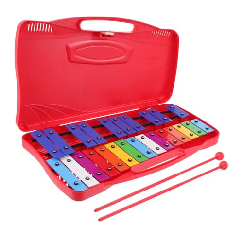 Warmhm 1 Satz Iron Piano Percussionmusikinstrument für Kleinkinder Musikalisches Musikwahrnehmung und Farberkennung für Frühe Bildung Warmhm 1 Satz Iron Piano Percussionmusikinstrument für Kleinkinder Musikalisches Musikwahrnehmung und Farberkennung für Frühe Bildung von Warmhm