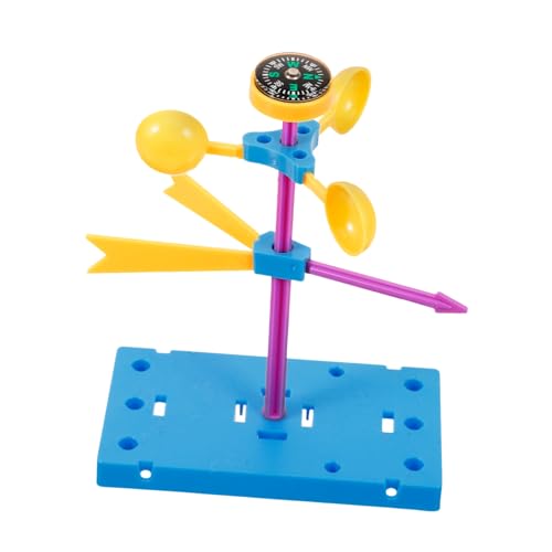 Warmhm 1 Satz Kit Für Pädagogische Experimente Schnecke Wissenschaft Windfahnen-DIY- Stammlernspielzeug Bauen Zusammen DIY-vorbau-Kits Plastik von Warmhm