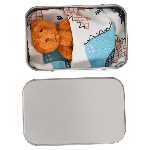 Warmhm 1 Satz Kleine Bärenbox Animal Figures kuschelbären Geschenkidee small Favors spielwaren draußen taschentücher Stoffspielzeug für Mädchen Mini-Bären- Bär Figur Eisen Warmhm 1 Satz Kleine Bärenbox Animal Figures kuschelbären Geschenkidee small Favors spielwaren draußen taschentücher Stoffspielzeug für Mädchen Mini-Bären- Bär Figur Eisen von Warmhm