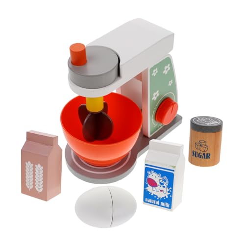 Warmhm 1 Satz Kleiner Mixer für Kinderküche Spiel Mini-Mixer- Mixer-Modell Hausspielzeug süßer Mixer Mini-Mischmaschine Holz Warmhm 1 Satz Kleiner Mixer für Kinderküche Spiel Mini-Mixer- Mixer-Modell Hausspielzeug süßer Mixer Mini-Mischmaschine Holz von Warmhm