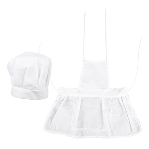 Warmhm 1 Satz Kochschürze und Kochmütze für Verstellbare Schürze für Kleine mit Kochmütze für Rollenspiele Backerlebnisse Große für Jungen Warmhm 1 Satz Kochschürze und Kochmütze für Verstellbare Schürze für Kleine mit Kochmütze für Rollenspiele Backerlebnisse Große für Jungen von Warmhm