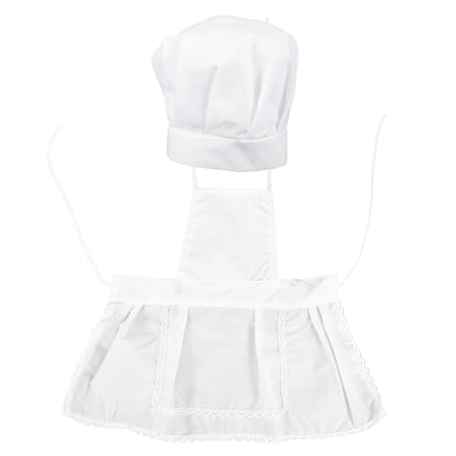 Warmhm 1 Satz Kochschürzen für Kochmütze Verstellbare Schürze für Rollenspiele Backen und Kreative Kochabenteuer für Halloween Geburtstagsfeiern und Lernspiele Warmhm 1 Satz Kochschürzen für Kochmütze Verstellbare Schürze für Rollenspiele Backen und Kreative Kochabenteuer für Halloween Geburtstagsfeiern und Lernspiele von Warmhm