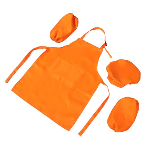 Warmhm 1 Satz Kochzubehör Schürzen Für Backen Kochen Malen Jungs Kinderschürze Malerei Koch Verkleidet Sich Schürze Für Malschürze Backschürzen Orange Polyester Warmhm 1 Satz Kochzubehör Schürzen Für Backen Kochen Malen Jungs Kinderschürze Malerei Koch Verkleidet Sich Schürze Für Malschürze Backschürzen Orange Polyester von Warmhm