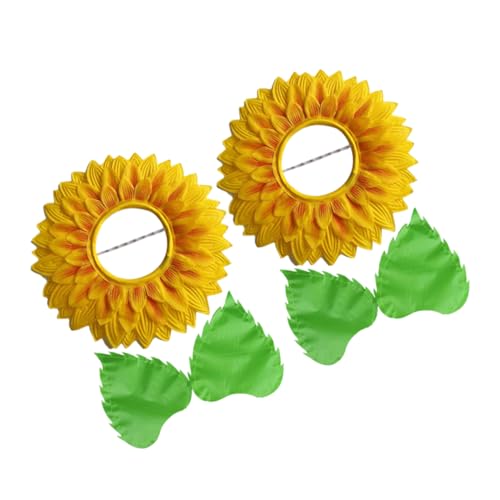 Warmhm 1 Satz Kopfschmuck Aus Sonnenblumen Sonnenblumen-Kranz-Kopfbedeckung Festival Haarzubehör Cosplay Kostüm Kopfbedeckung Sonnenblumenkopfschmuck Party-Kopfschmuck Seidentuch Warmhm 1 Satz Kopfschmuck Aus Sonnenblumen Sonnenblumen-Kranz-Kopfbedeckung Festival Haarzubehör Cosplay Kostüm Kopfbedeckung Sonnenblumenkopfschmuck Party-Kopfschmuck Seidentuch von Warmhm