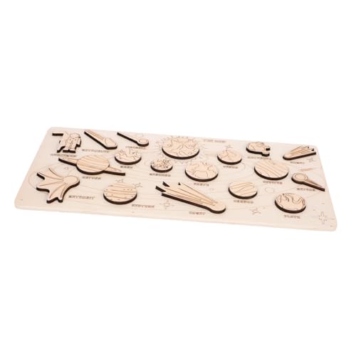 Warmhm 1 Satz Kosmische kognitive Spielzeuge Weltraumpuzzle aus Holz Sonnensystemmodell für Kinderspielzeug Puzzlespielzeug Modelle des Sonnensystems Holzspielzeug Warmhm 1 Satz Kosmische kognitive Spielzeuge Weltraumpuzzle aus Holz Sonnensystemmodell für Kinderspielzeug Puzzlespielzeug Modelle des Sonnensystems Holzspielzeug von Warmhm