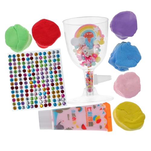 Warmhm 1 Satz Kreative Handarbeit Kinderspiele Bastelwerkzeuge Für Zum Selbermachen DIY -Handwerk DIY-Material Handgemachtes Modelliermasse-kit Ton von Warmhm