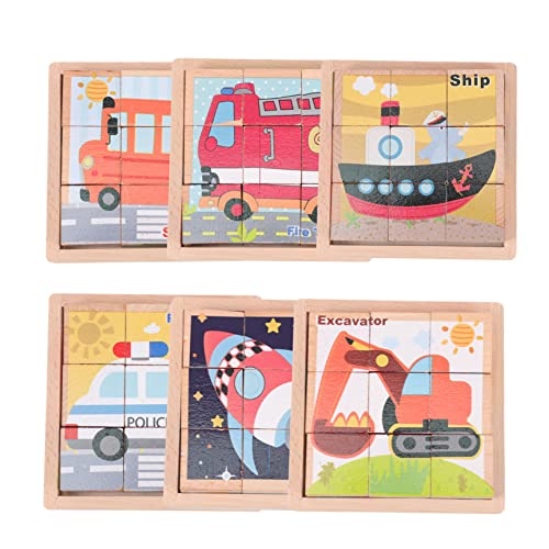 Warmhm 1 Satz Kreatives Holzpuzzle für Multifunktionsspielzeug zur Frühkindlichen Bildung für Zuhause und Schule Fördert Motorische Fähigkeiten und Sicher und Kinderfreundlich Warmhm 1 Satz Kreatives Holzpuzzle für Multifunktionsspielzeug zur Frühkindlichen Bildung für Zuhause und Schule Fördert Motorische Fähigkeiten und Sicher und Kinderfreundlich von Warmhm