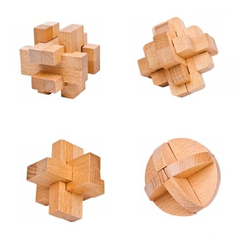Warmhm 1 Satz Kreatives Holzspielzeug Lu Ban Puzzle für Erwachsene Teiliges DIY Rätselset Geschicklichkeit und Logischem für Entspannende Spielstunden Warmhm 1 Satz Kreatives Holzspielzeug Lu Ban Puzzle für Erwachsene Teiliges DIY Rätselset Geschicklichkeit und Logischem für Entspannende Spielstunden von Warmhm