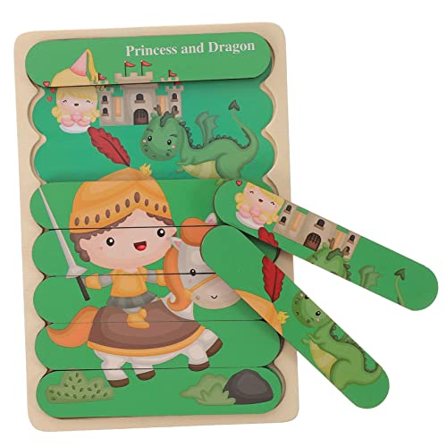 Warmhm 1 Satz Lernspielzeug Holzpuzzle für Kleinkinder Doppelseitiges Frühkindliches Puzzle Fördert Kognitive Fähigkeiten Kreatives Sicher und Langlebig für Jungen Jahren Warmhm 1 Satz Lernspielzeug Holzpuzzle für Kleinkinder Doppelseitiges Frühkindliches Puzzle Fördert Kognitive Fähigkeiten Kreatives Sicher und Langlebig für Jungen Jahren von Warmhm