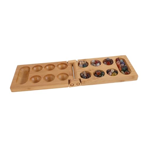 Warmhm 1 Satz Mancala-Brettspiel Reisespiel brettspiel Erwachsenen familienspiel Mancala-Steine Brettspieltisch Mancala-Spiel für Bambus Warmhm 1 Satz Mancala-Brettspiel Reisespiel brettspiel Erwachsenen familienspiel Mancala-Steine Brettspieltisch Mancala-Spiel für Bambus von Warmhm