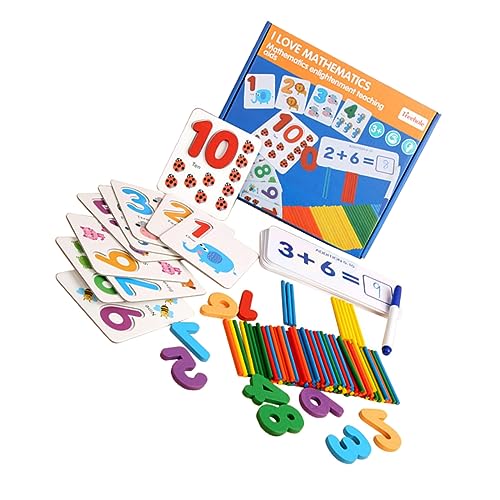Warmhm 1 Satz Mathe Lernspielzeug Matching für Pädagogische Spielzeuge zur Mathematischen Holzpuzzle für Jungen für Einschulung und Lernspiele Warmhm 1 Satz Mathe Lernspielzeug Matching für Pädagogische Spielzeuge zur Mathematischen Holzpuzzle für Jungen für Einschulung und Lernspiele von Warmhm